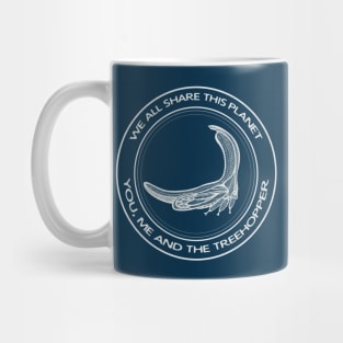 Treehopper - We All Share This Planet - Sphongophorus ballista Mug